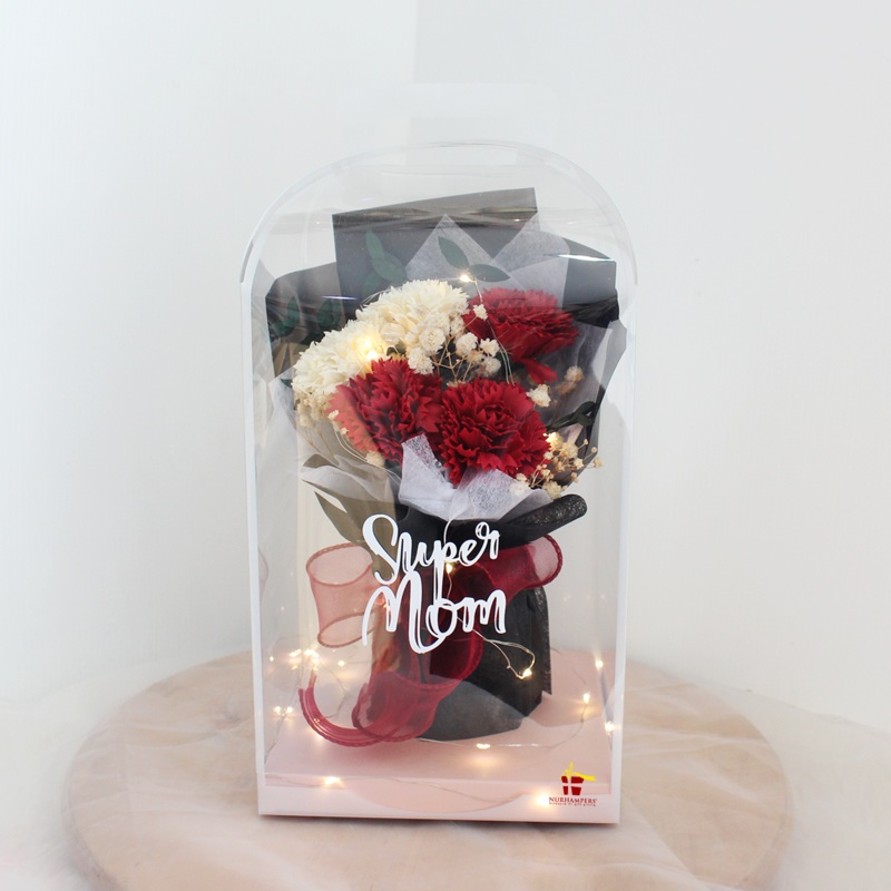Blush Money Crochet Flower Bouquet