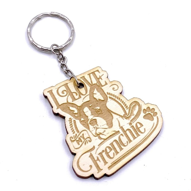 French Bulldog keyring or Bag Charm Gift
