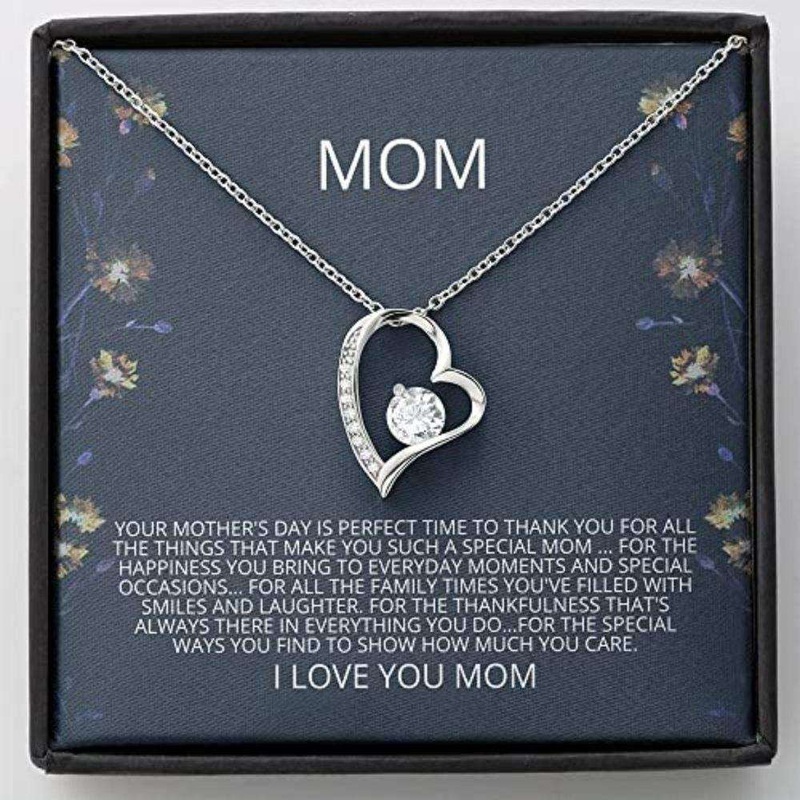 Mom Necklace Gift  Mother In Law Gift, Son Gift To Mom Necklace