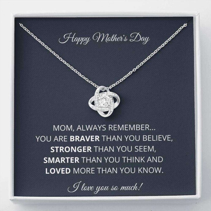 Mom Necklace, Happy MotherS Day Necklace Gift For Mom From Daughter From Son
