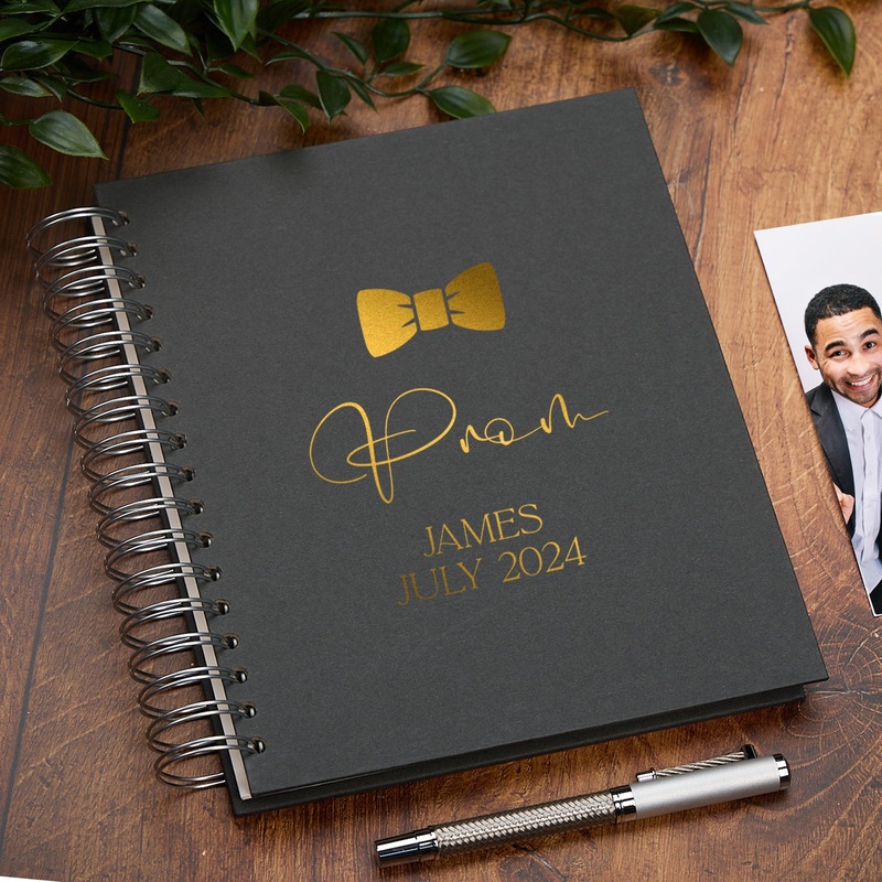 Personalised Boy’s Prom Keepsake Photo Album Memory Book