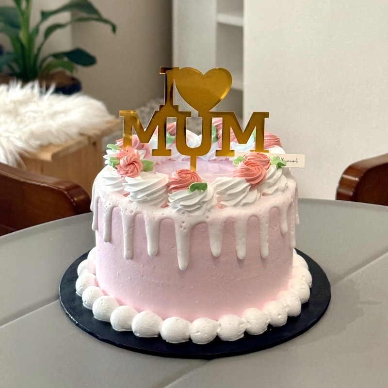 6INCH Mother’s Day Vintage Floral Cake (Klang Valley Delivery)
