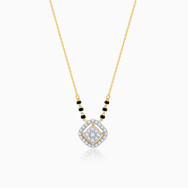 Gold Sushma Diamond Mangalsutra
