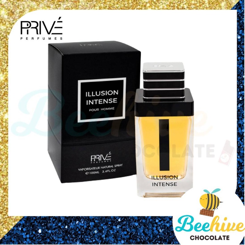 Prive Illusion Intense Perfume For Men 100ml (West Malaysia Delivery Only)
