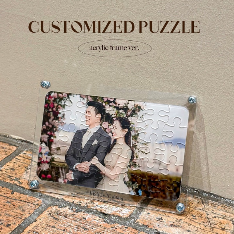 Acrylic Puzzle Photo Frame (Nationwide Delivery)