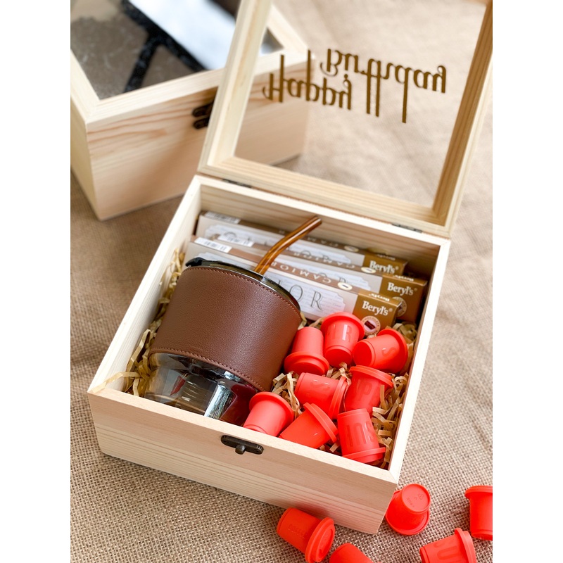 Favorite C | Personalized Gift Box With Brown Cup, Chocolate, Coffee (Nationwide Delivery)