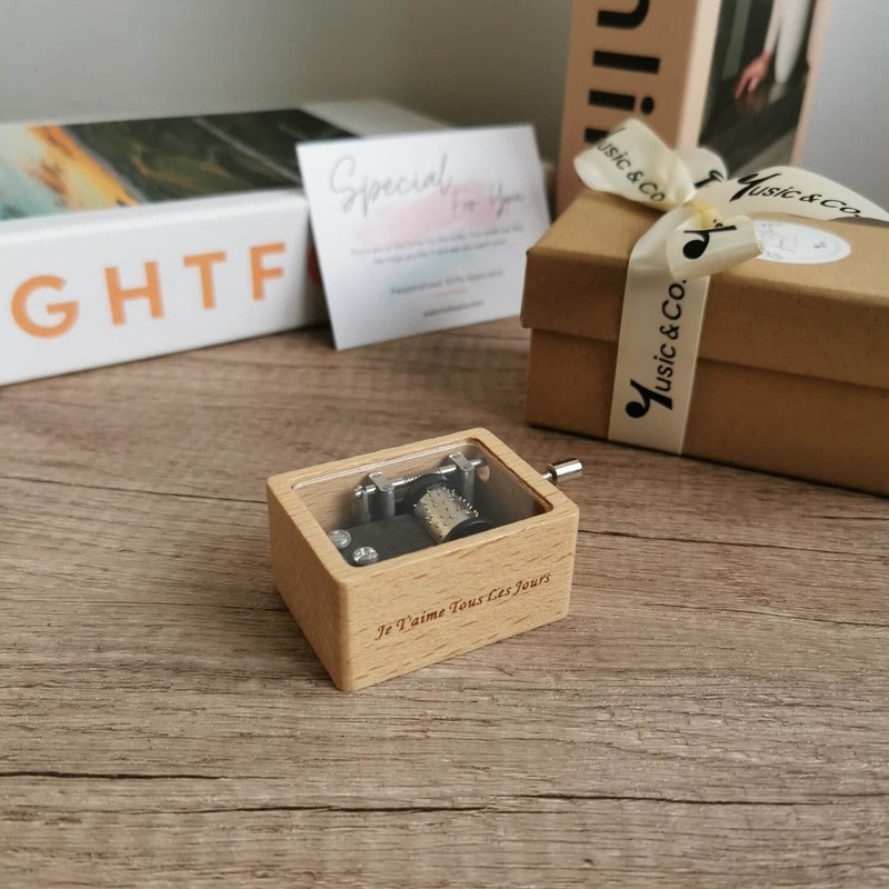 Personalised Wooden Music Box | (Nationwide Delivery)