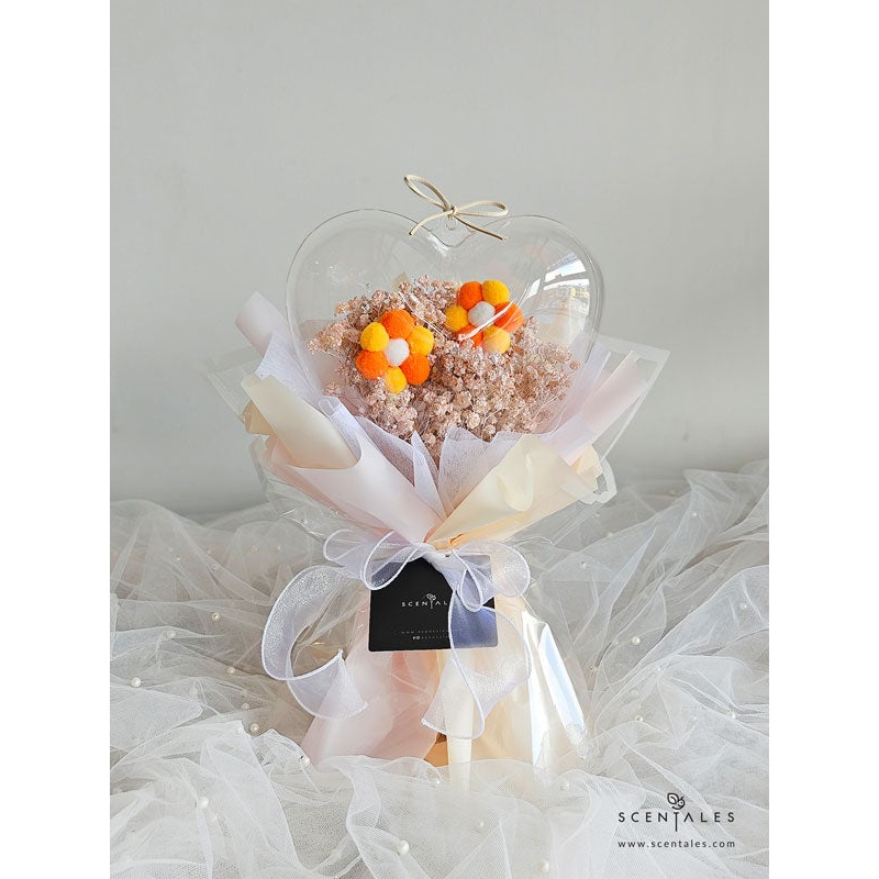 Scentales Cupid Love Loops Flower Bouquet (Johor Bahru Delivery )