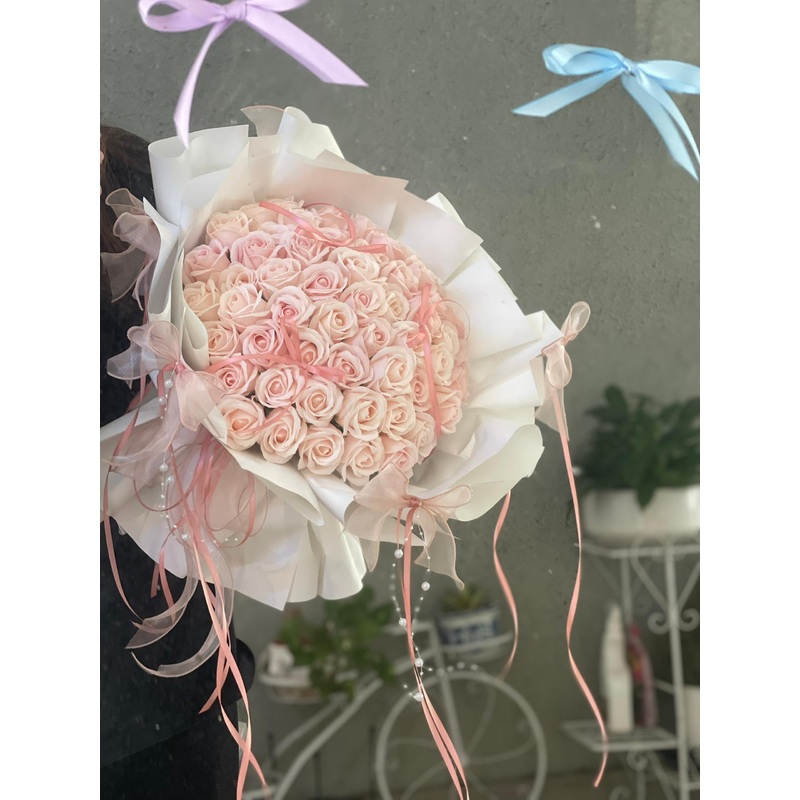 Whispers of Love soap flower bouquet (Klang Valley Delivery)