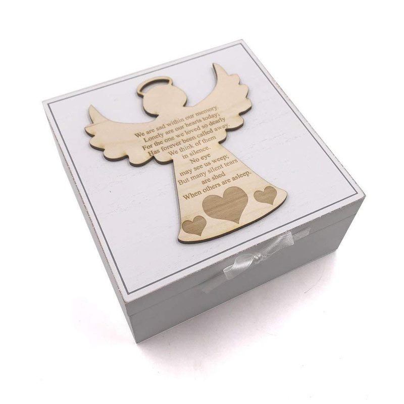 Guardian Angel Memorial Remembrance Keepsake Box Memories