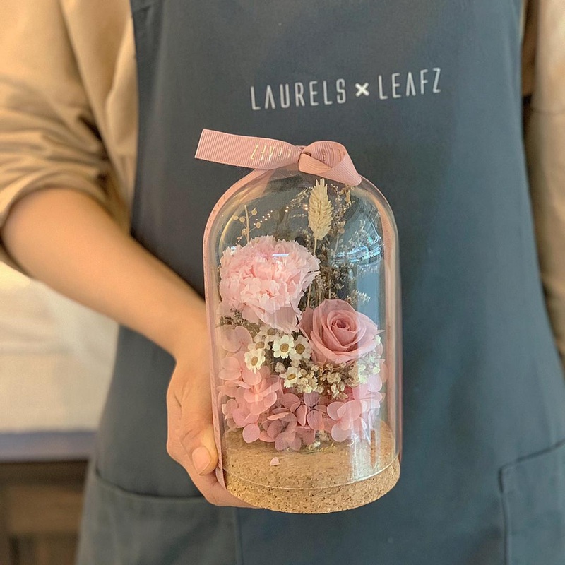 Mother’s Day 2023: Carnation Bell Jar (Johor Bahru Delivery Only)