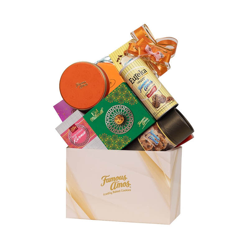 Famous Amos Raya Hamper R24-09  RM189 | Hari Raya 2024 (Nationwide Delivery )