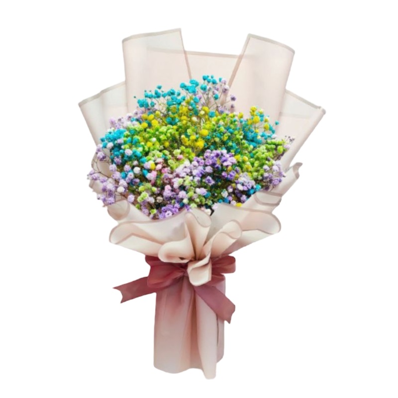 Fresh Baby Breath Bouquet [Medium Size Bouquet] | (Klang Valley Delivery Only)