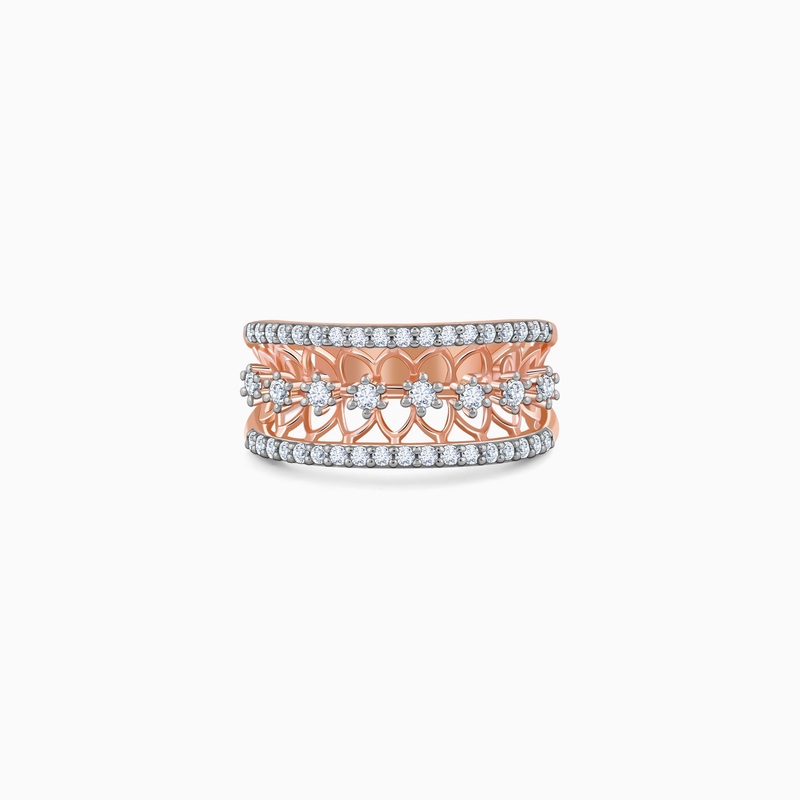 Rose Gold Swoon-worthy Lab Grown Diamond Ring
