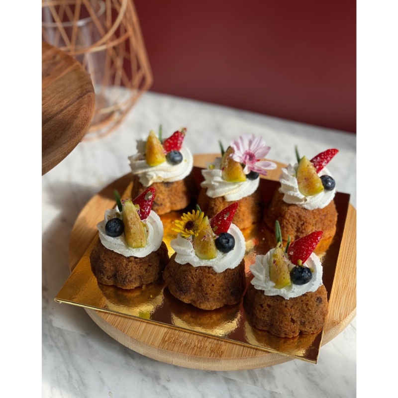 6pcs Mini Carrot Cake (Klang Valley Delivery Only)