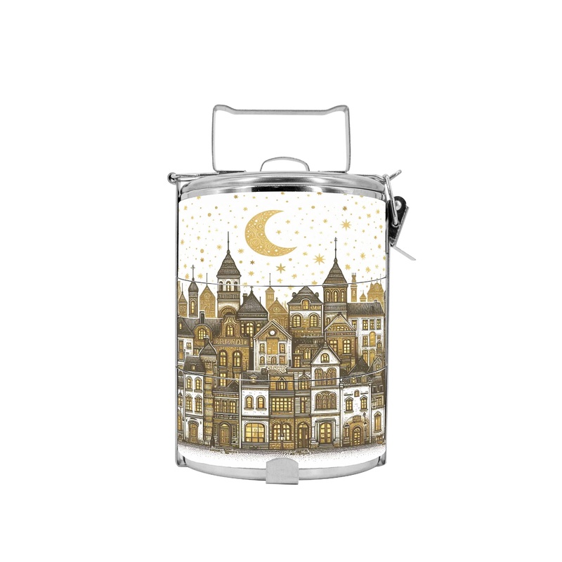 BDARI Tiffin Carrier – Cityscape (Nationwide Delivery)