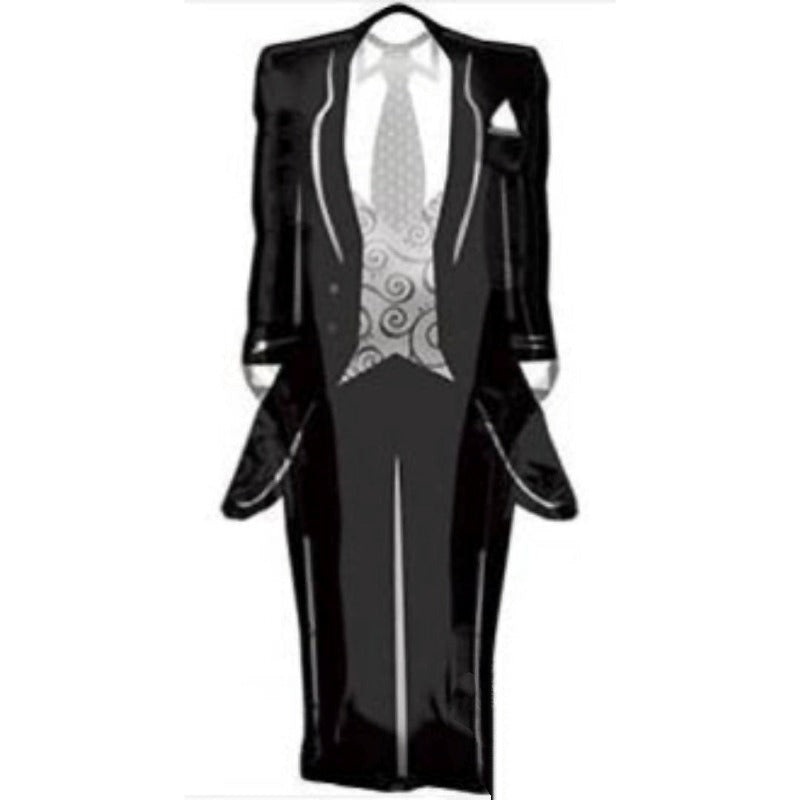 36-inch – Wedding Tuxedo – Helium-Filled Foil Balloon