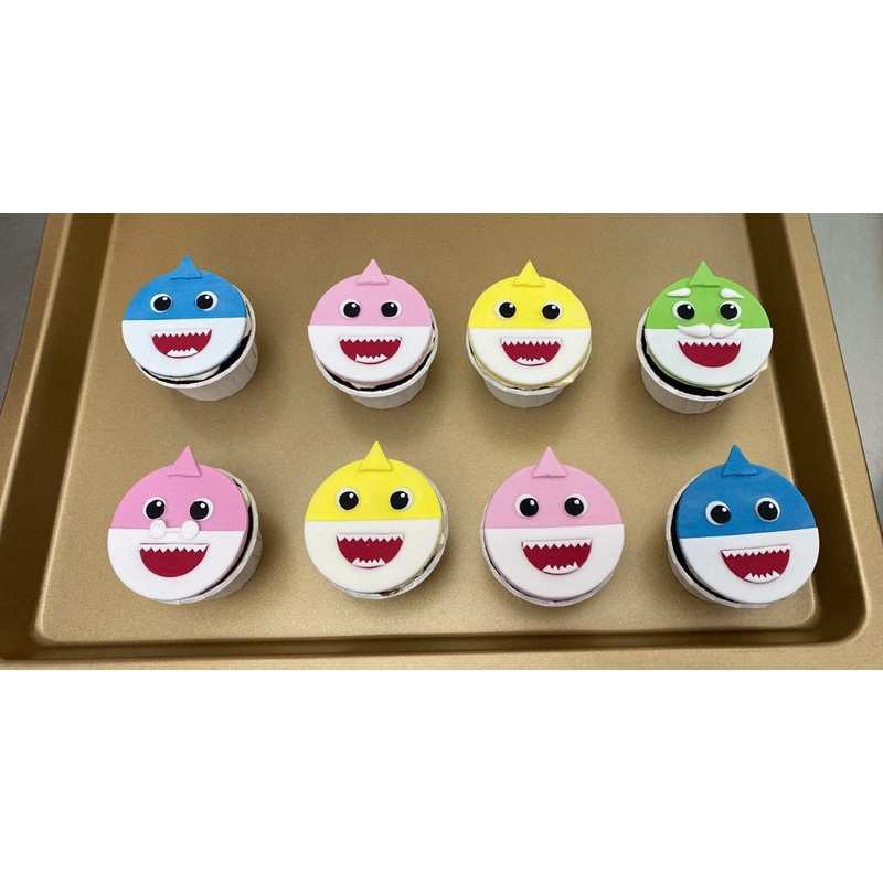 Baby Shark Cupcakes (Klang Valley Delivery Only)