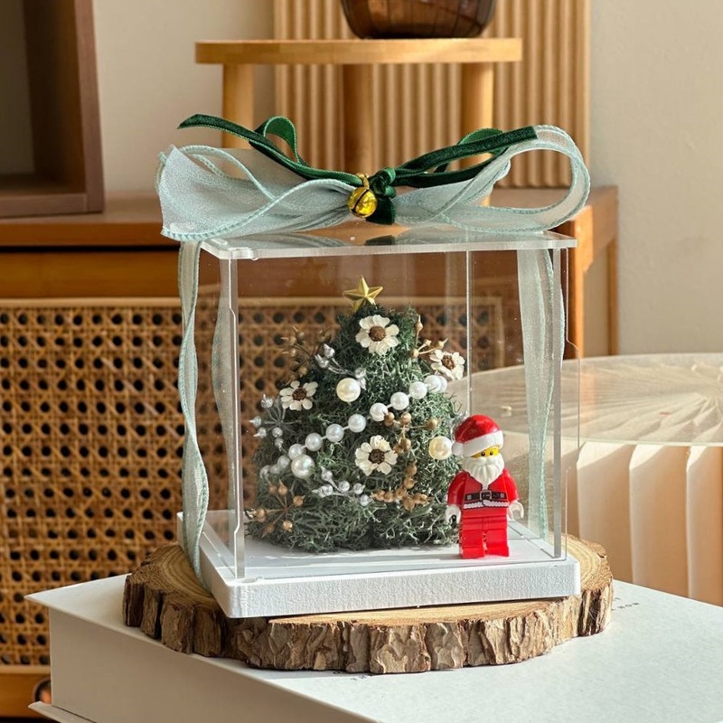 (Christmas) Jolly Preserved Flower Globe (Klang Valley Delivery)