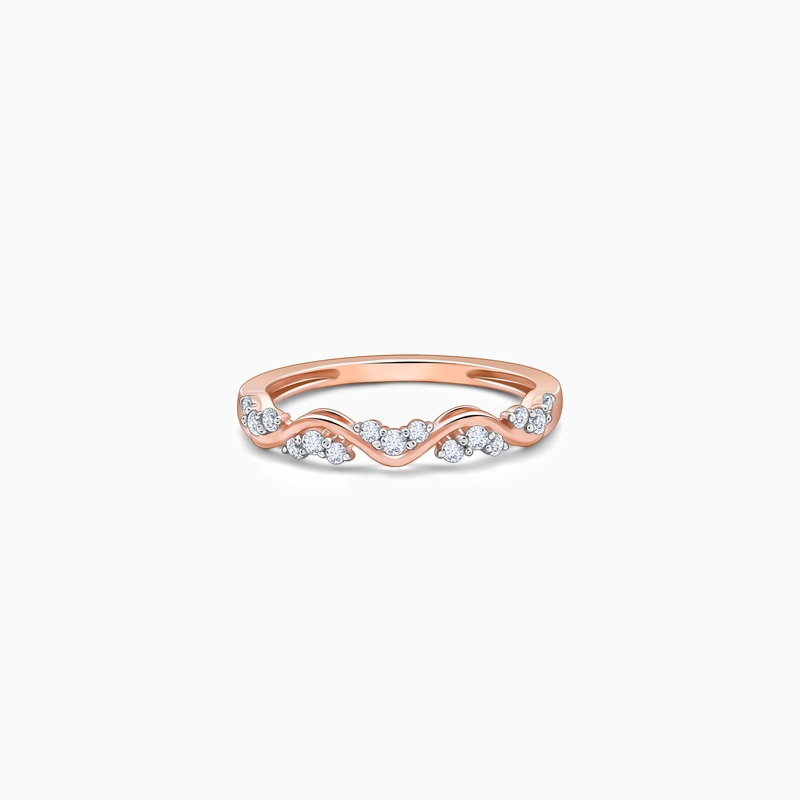 Rose Gold Blissful Love Lab Grown Diamond Ring