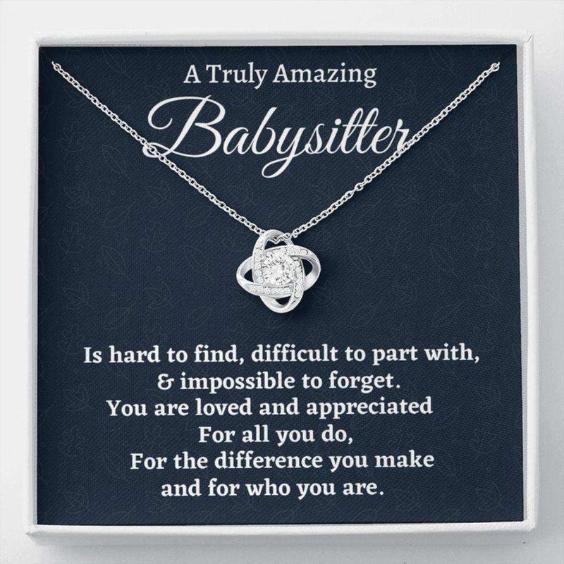 Babysitter Gift, Appreciation Gift For A Babysitter, Necklace Gift For Women
