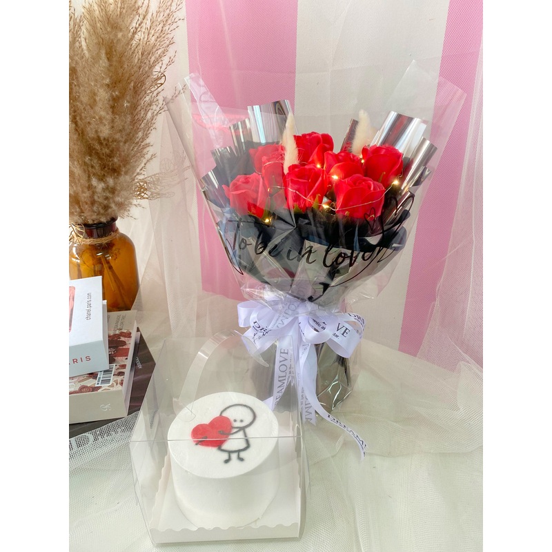 Soap Flower & Bento Cake (Penang Delivery only)