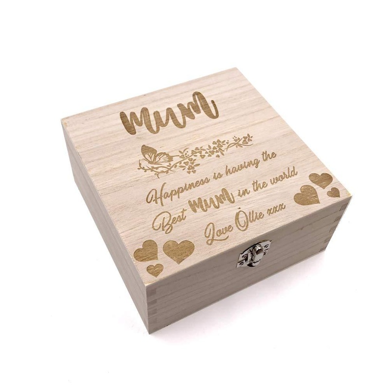Mum Gift Personalised Keepsake Box or Photo Box Gift