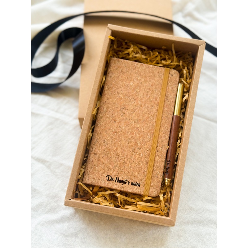 Write & Reflect | Personalized Notebook & Pen Gift Box (Klang Valley Delivery)