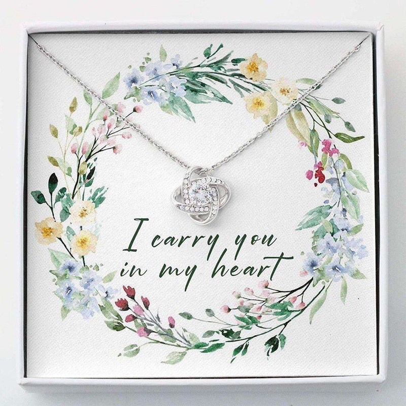 Bereavement Gift Condolence Gift Necklace  Memorials Necklace With Gift Box