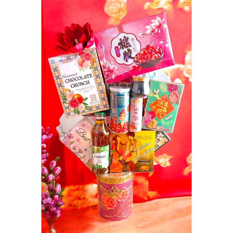 Chinese New Year 2025 : GOLDEN AUSPICIOUS MOMENTO Type A (Klang Valley Delivery Only)