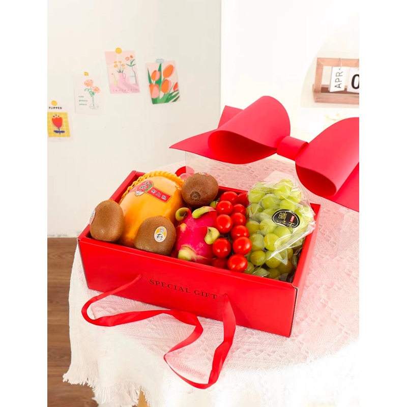 HAPPY FATHER’S DAY 2025 Fresh Fruits in Special Lovely Ribbon Gift Box (Ipoh Delivery Only)