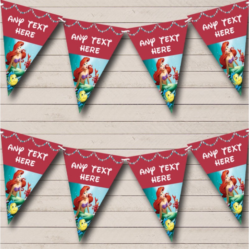 Mermaid Personalised Children’s Party Bunting – The Card Zoo