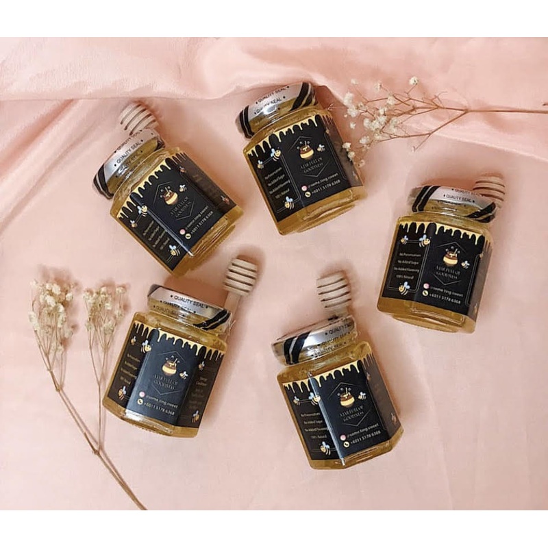 1 bottle of Raw Honey @ 100g