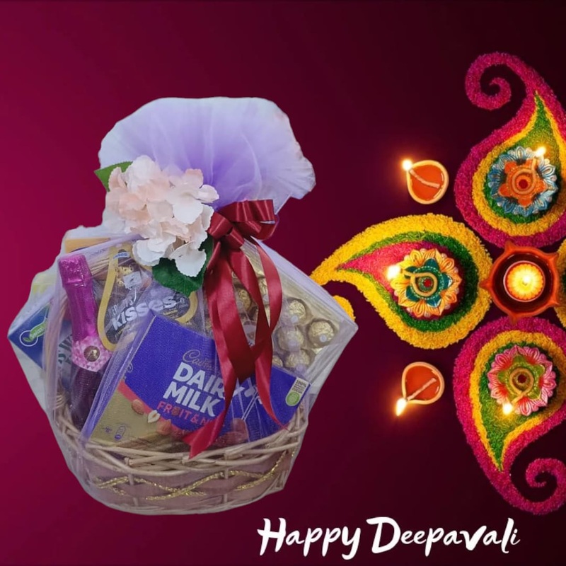 Premium Rattan Basket Hamper (Penang Delivery Only)