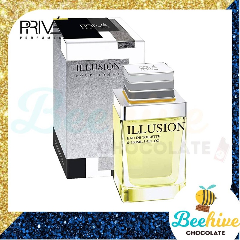 Prive Illusion Perfume For Men 100ml (West Malaysia Delivery Only)