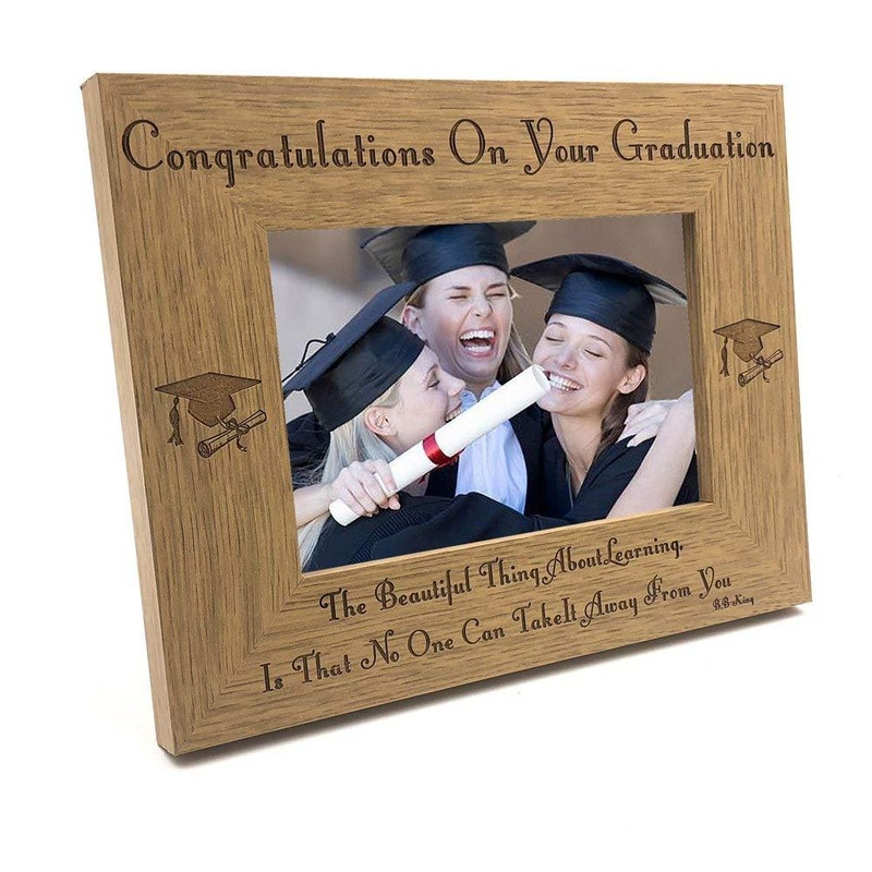 The beauty of learning graduation Wooden Photo Frame