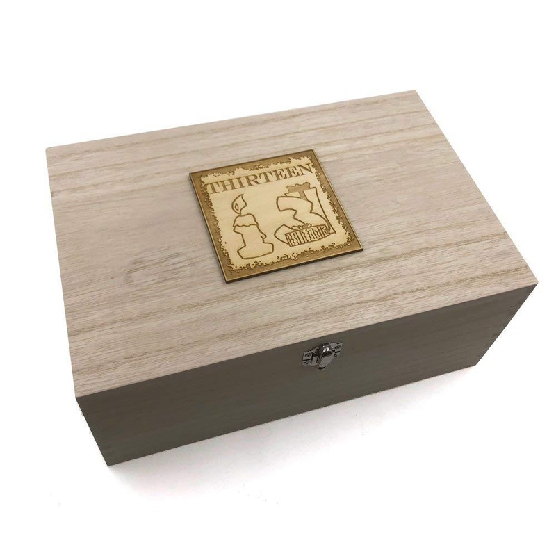 13th Birthday Gift Large Memories Keepsake Box