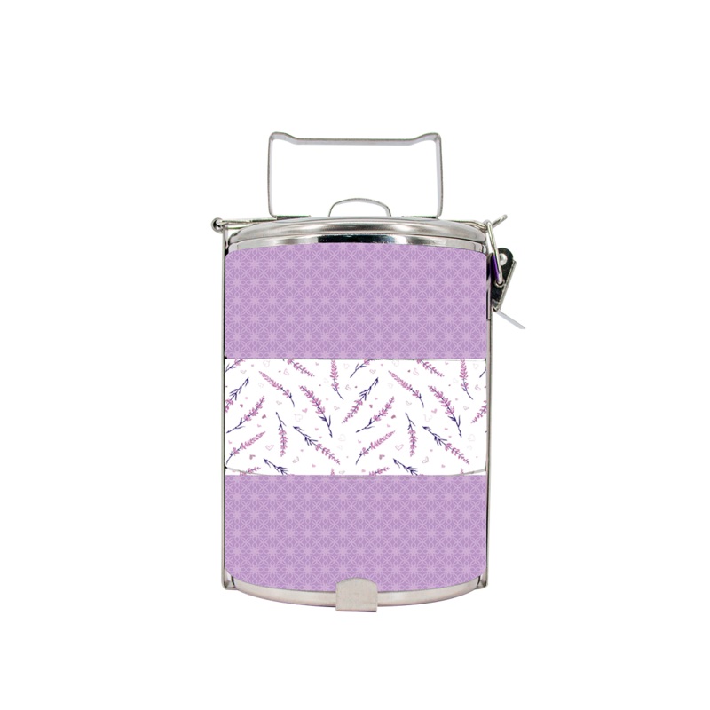 BDARI Tiffin Carrier – Lavender (Nationwide Delivery)