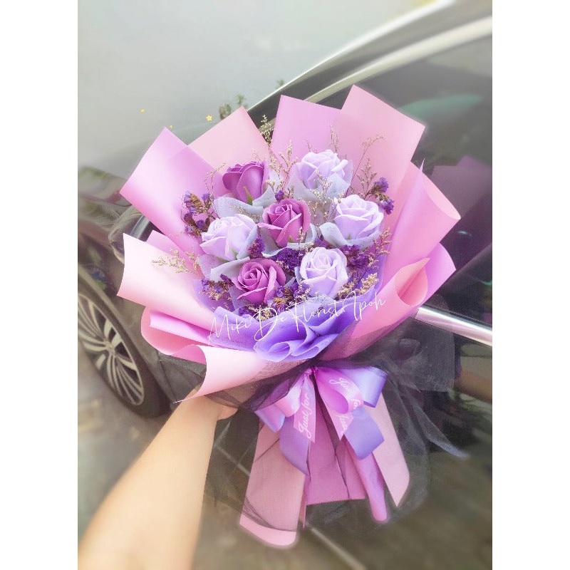 7 Soap Roses Bouquet (Ipoh Delivery Only)