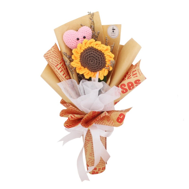 Bella Sunflower Crochet Bouquet (Klang Valley Delivery Only)