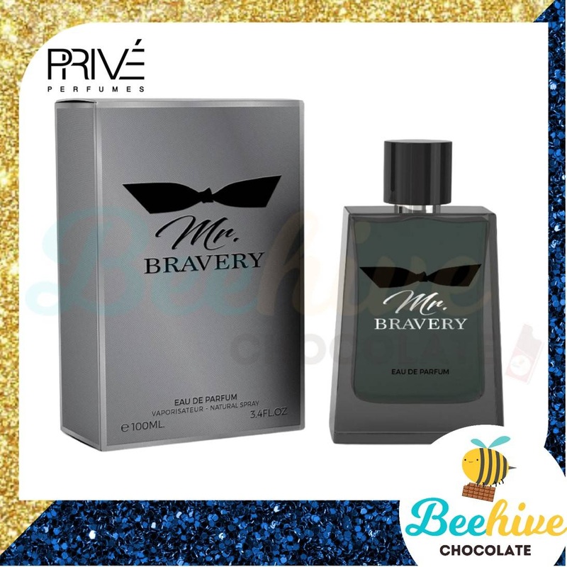 Prive Mr. Bravery Perfume For Men EDP 100ml (West Malaysia Delivery Only)
