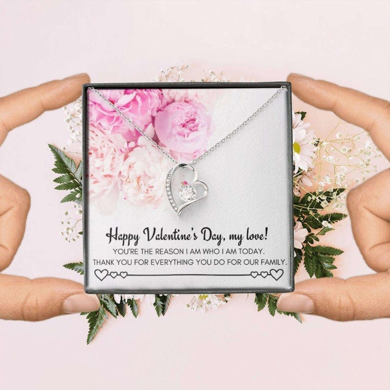 Wife Necklace, ValentineS Day Necklace Gift For Wife, Gifts For Wife, Wife ValentineS Day Present, ValentineS Day Necklace