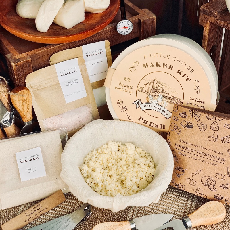 A Little Cheese Making Kit  Fresh Cheese Making Under An Hour (West Malaysia Delivery)