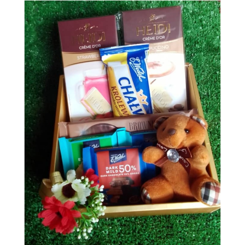 Golden Bear Box – Fabric Wrapped