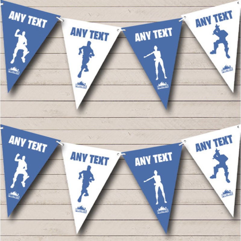 Fortnite Dances Personalised Birthday Party Bunting Banner Garland Flags – The Card Zoo