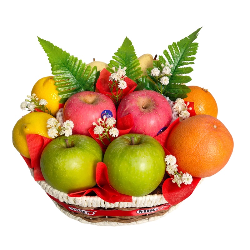 Little Luxuries Fruit Basket (5 Types of Fruits)