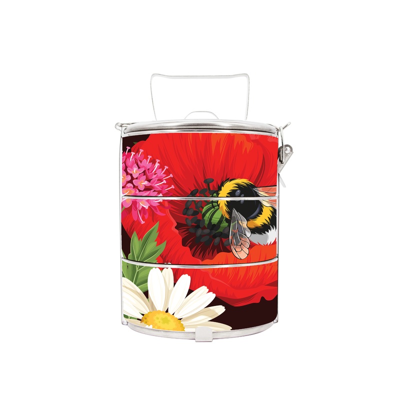 BDARI Tiffin Carrier – Aster (Nationwide Delivery)