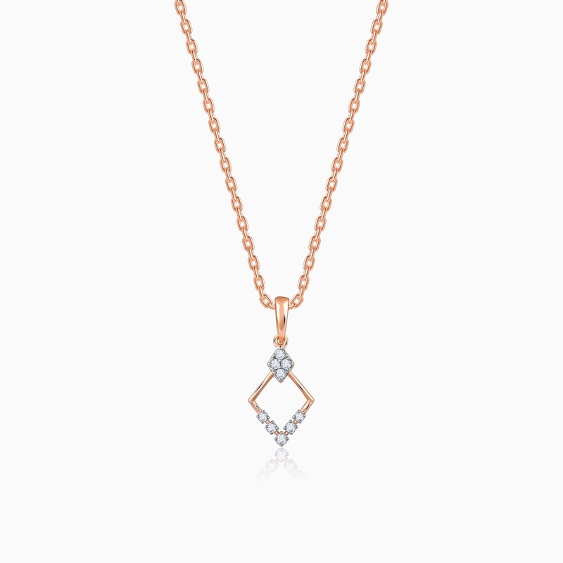 Gold Funkeln Diamond Pendant