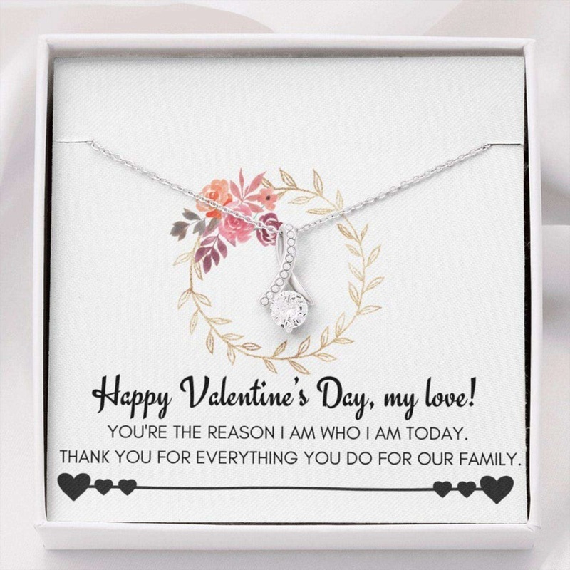 Wife Necklace, ValentineS Day Necklace Gift For Wife, Gifts For Wife, Wife ValentineS Day Present, ValentineS Day Alluring Beauty Necklace