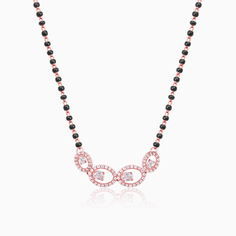 Rose Gold Eternal Love Mangalsutra